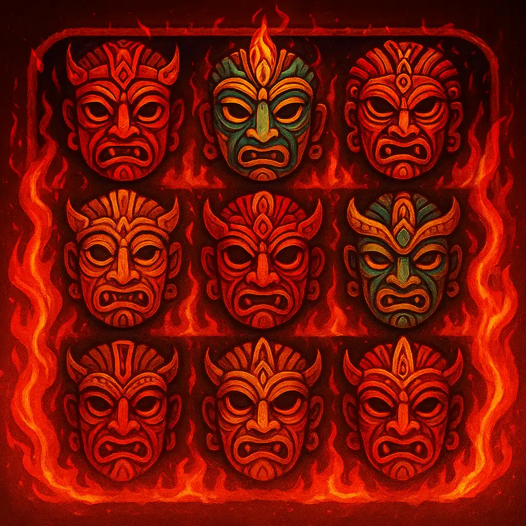 Machine à sous 9 Masks Of Fire sur MafiaCasino